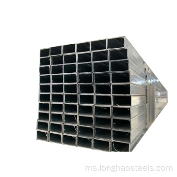 Bahagian Hollow Rectangular Galvanized